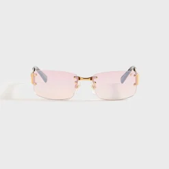 Infamous Rimless Drill Mount 24KT
