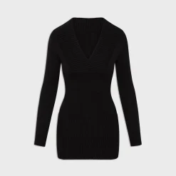 Jade Cloud Knit Mini Dress