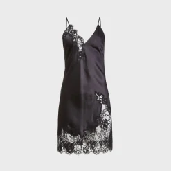 Juliet Lace Applique Mini Slip