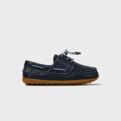 Kids Peu Leather Nautical Shoes