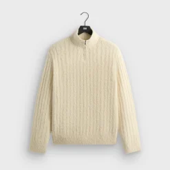 &Kin Boucle Wyatt Quarter Zip