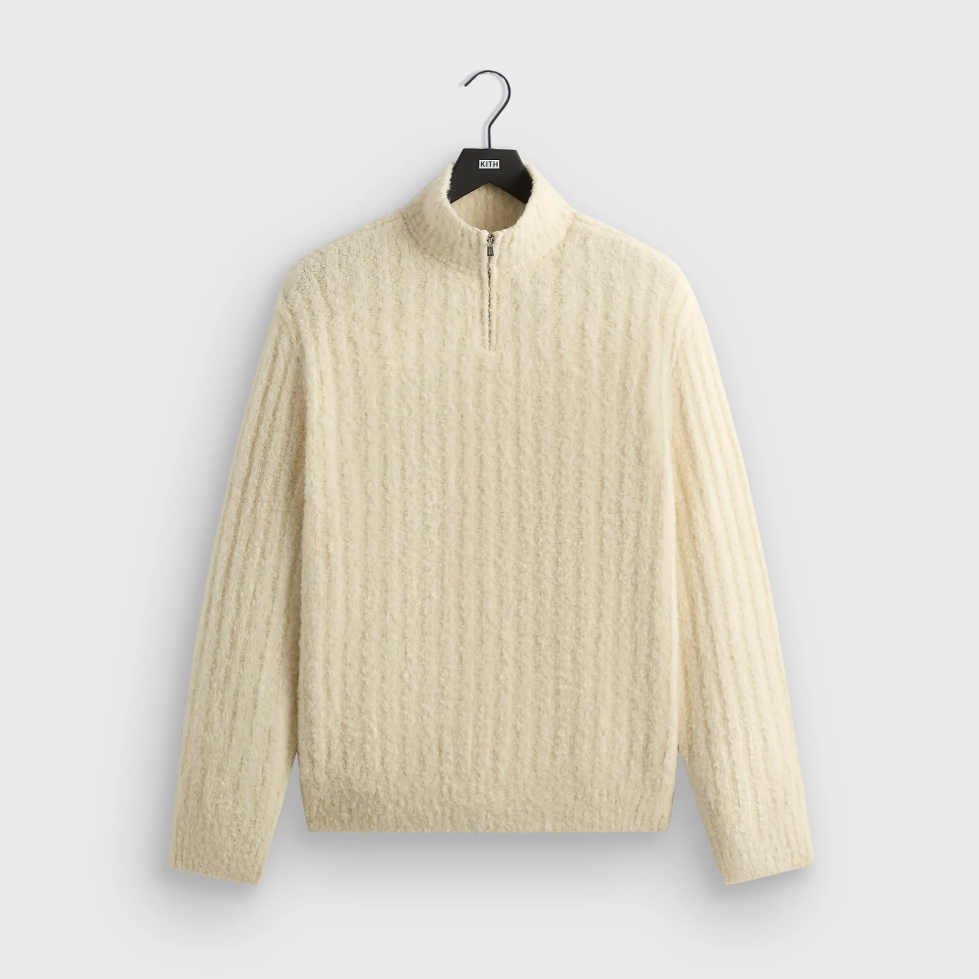 &Kin Boucle Wyatt Quarter Zip
