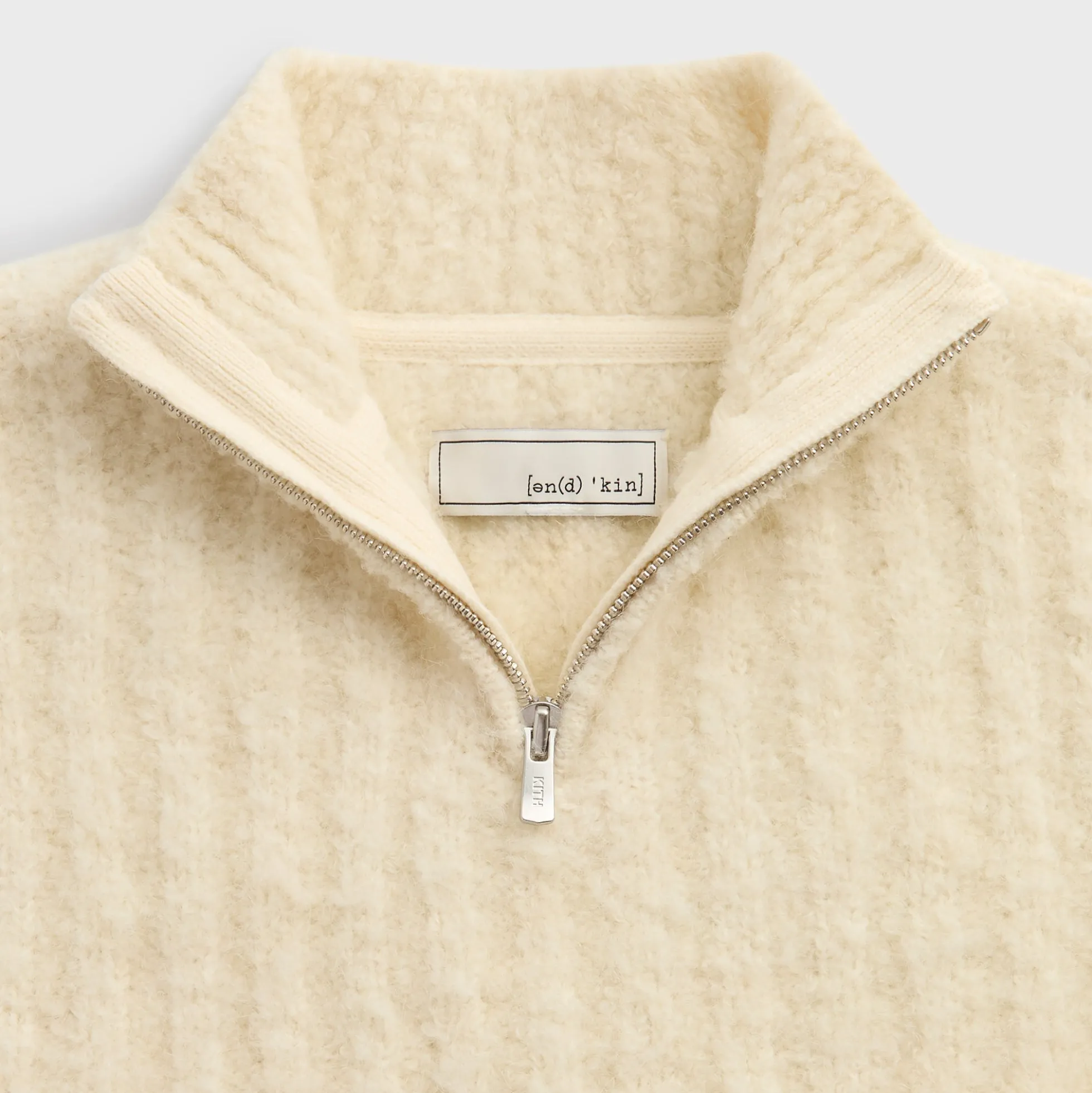 &Kin Boucle Wyatt Quarter Zip