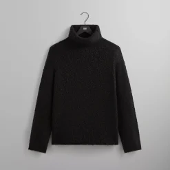 &Kin Speckled Boucle Walker Turtleneck