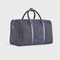&Kin Wool Denim Traveler K40 Duffle Bag