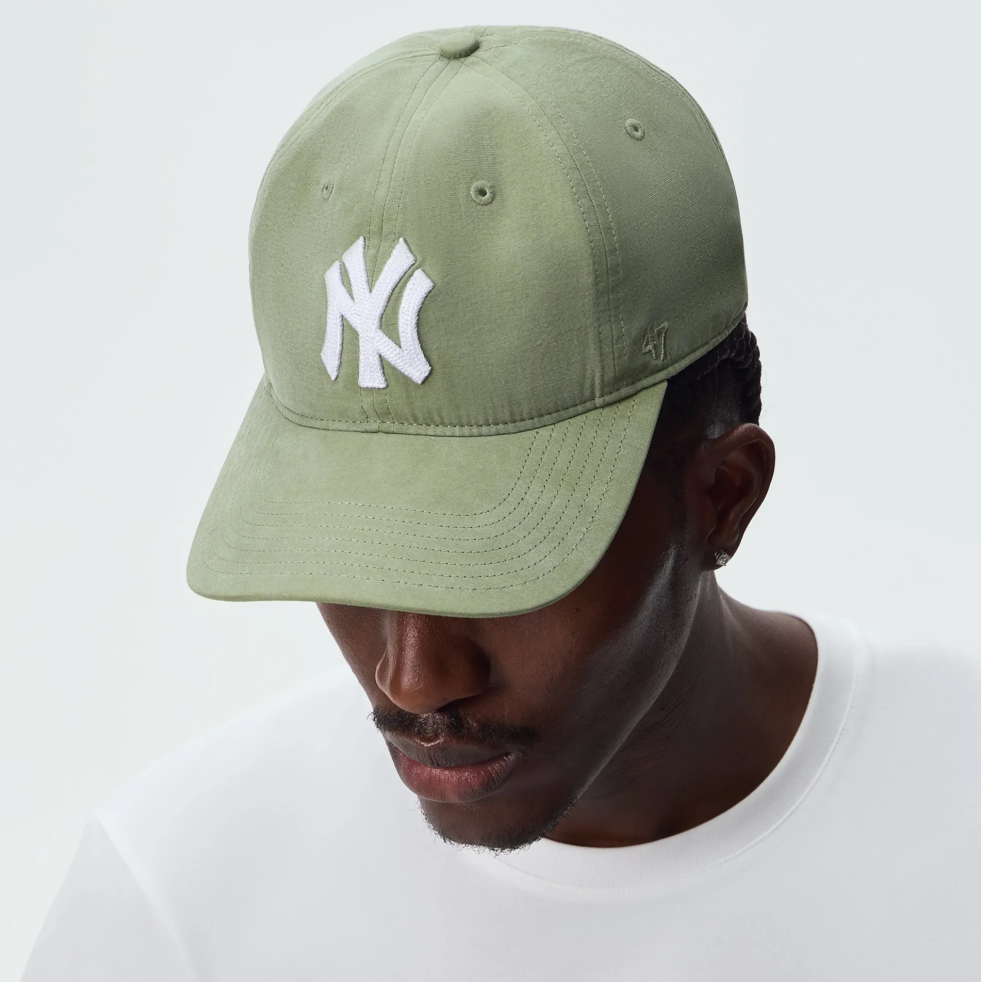 Kith & '47 for the New York Yankees Cupro Linen Franchise LS Cap