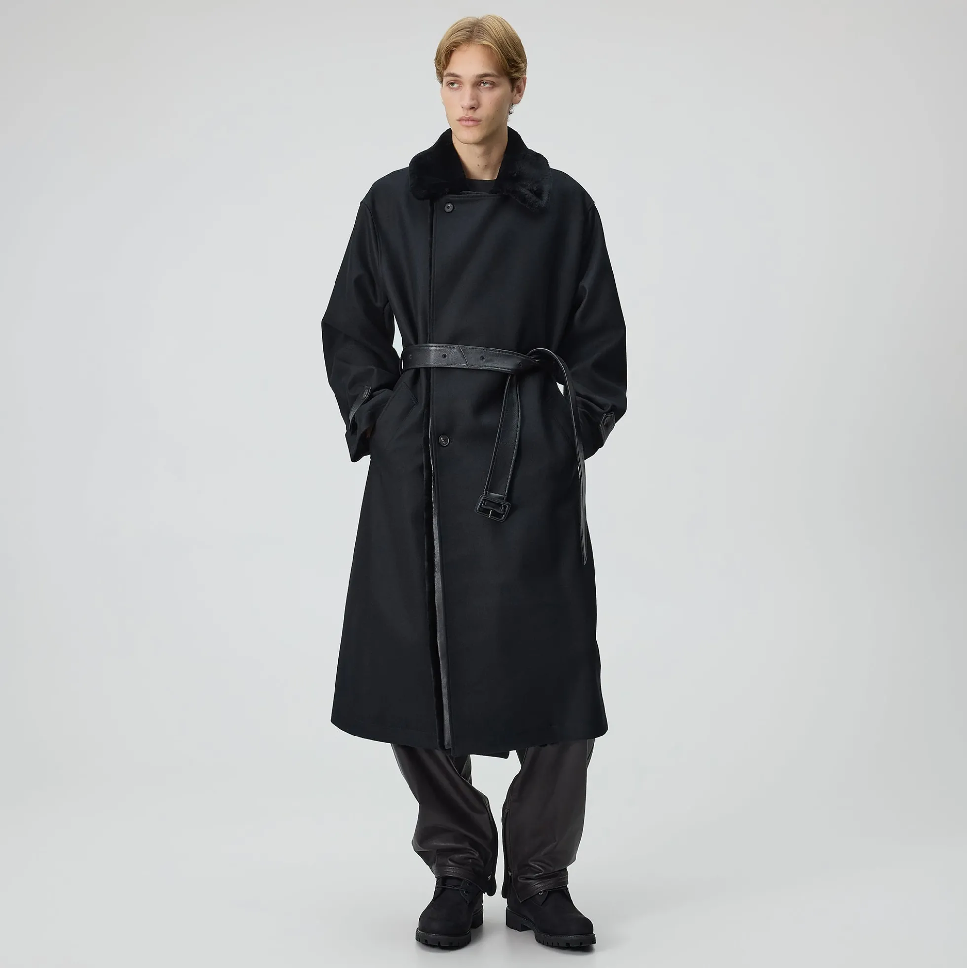 Kith 101 for ssstein Double Lapeled Double Breasted Coat