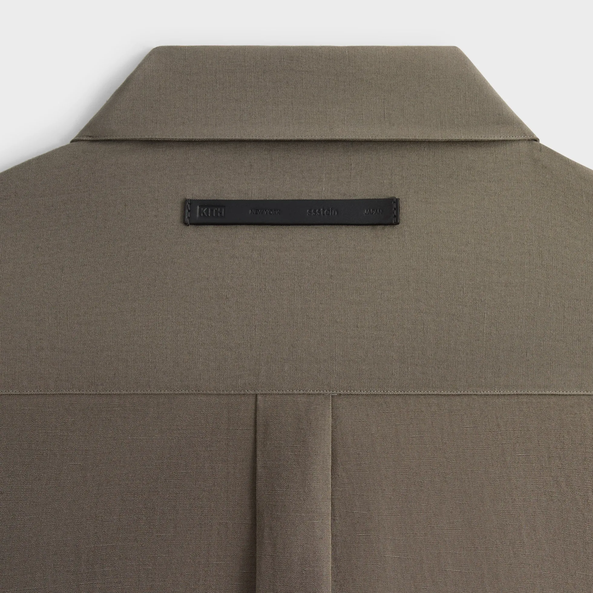 Kith 101 for ssstein Rayon Linen Button Down Shirt