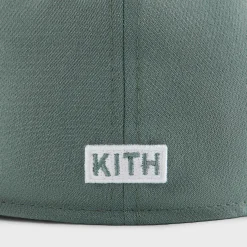 Kith & New Era for the New York Yankees Midweight Double Weave 59FIFTY Low Profile Fitted Cap