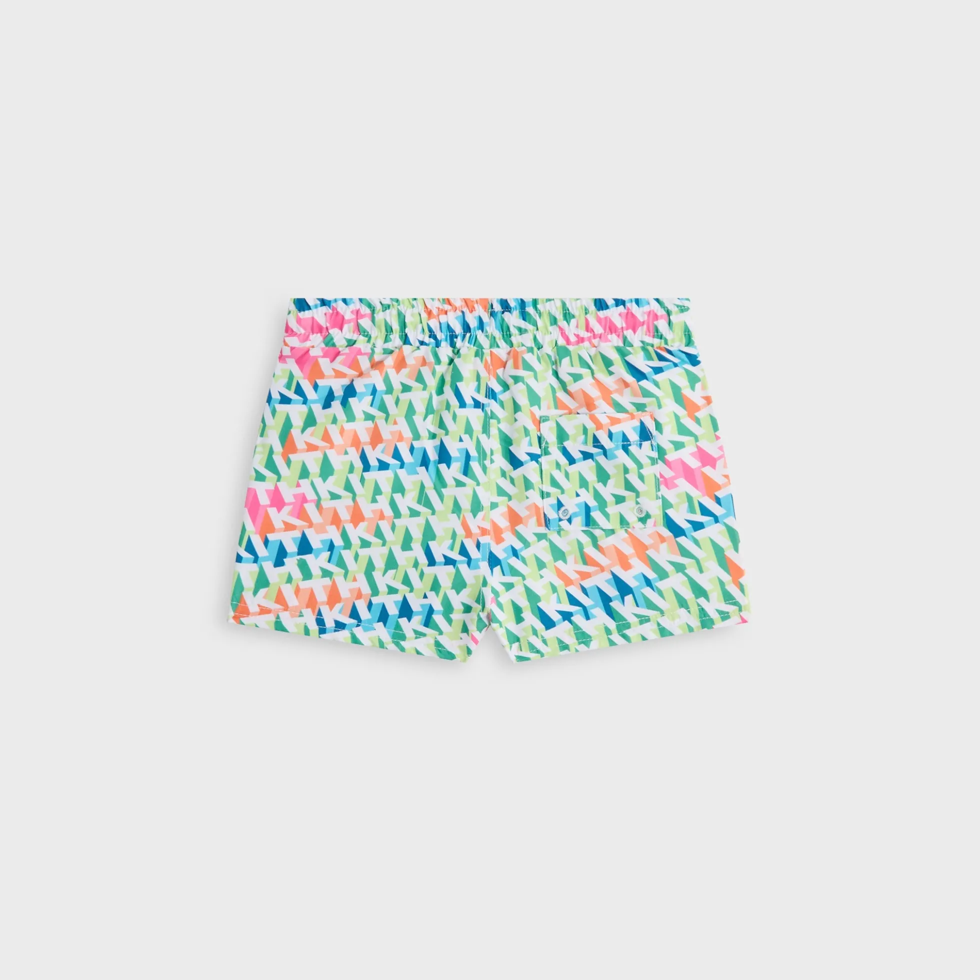 Kith Baby 3D Monogram Kai Swim Trunk