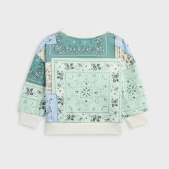 Kith Baby Deconstructed Bandana Nelson Crewneck