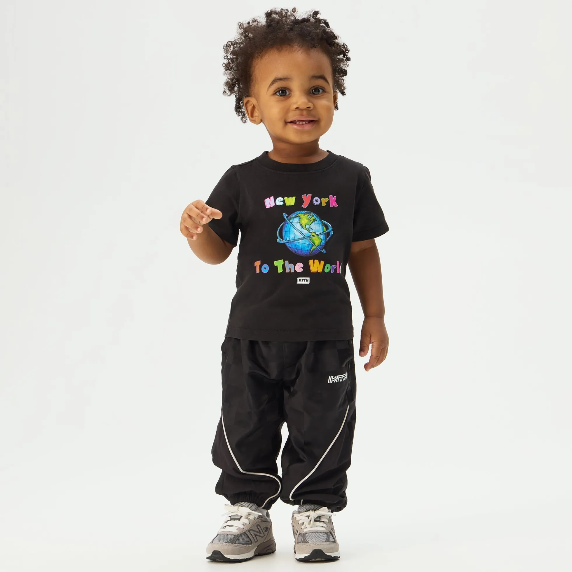 Kith Baby New York to the World Vintage Tee