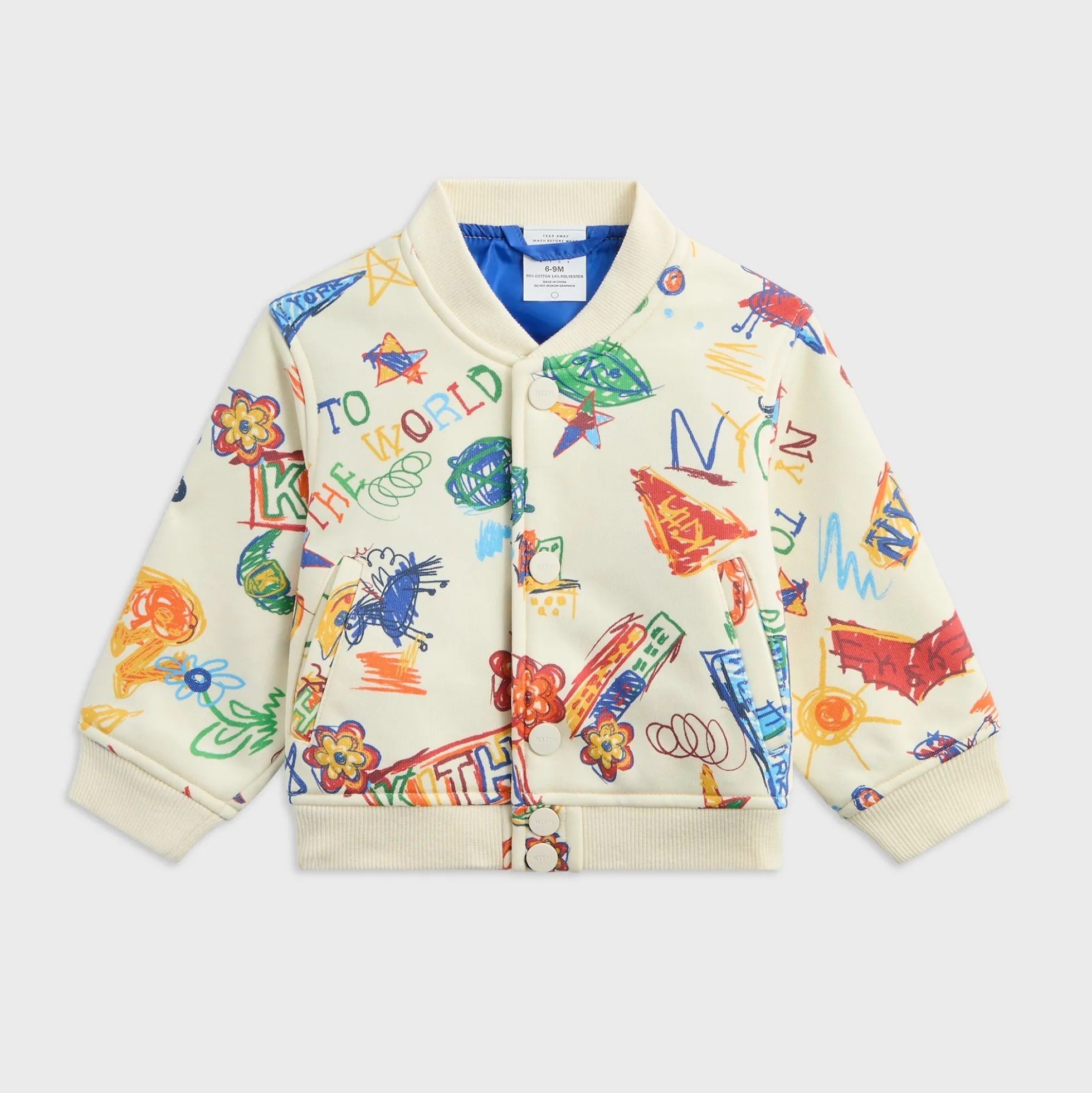 Kith Baby NY Sketchbook Varsity Jacket