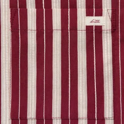 Kith Barre Stripe Thompson Camp Collar Shirt