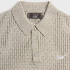 Kith Basket Weave Tilden Polo