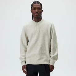 Kith Boucle Harmon Henley Sweater