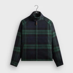 Kith Brushed Plaid Harrington Jacket