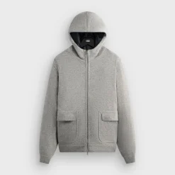 Kith Brushed Selfridge Zip Up Hoodie
