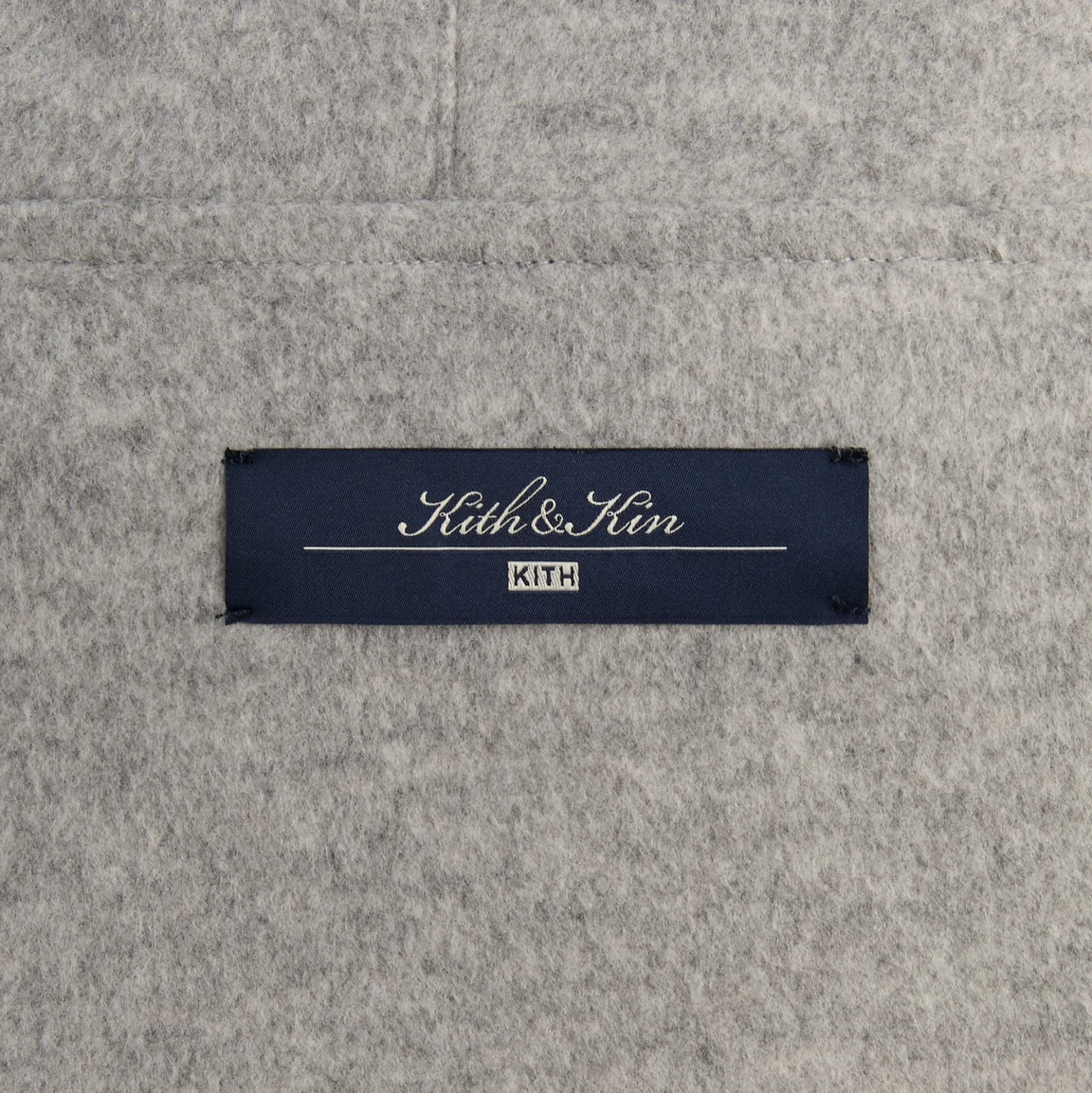 Kith Brushed Selfridge Zip Up Hoodie