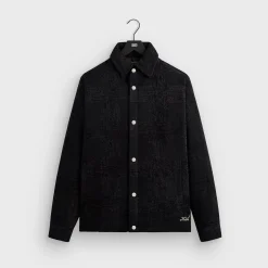 Kith Chenille Plaid Brixton Puffed Shirt Jacket