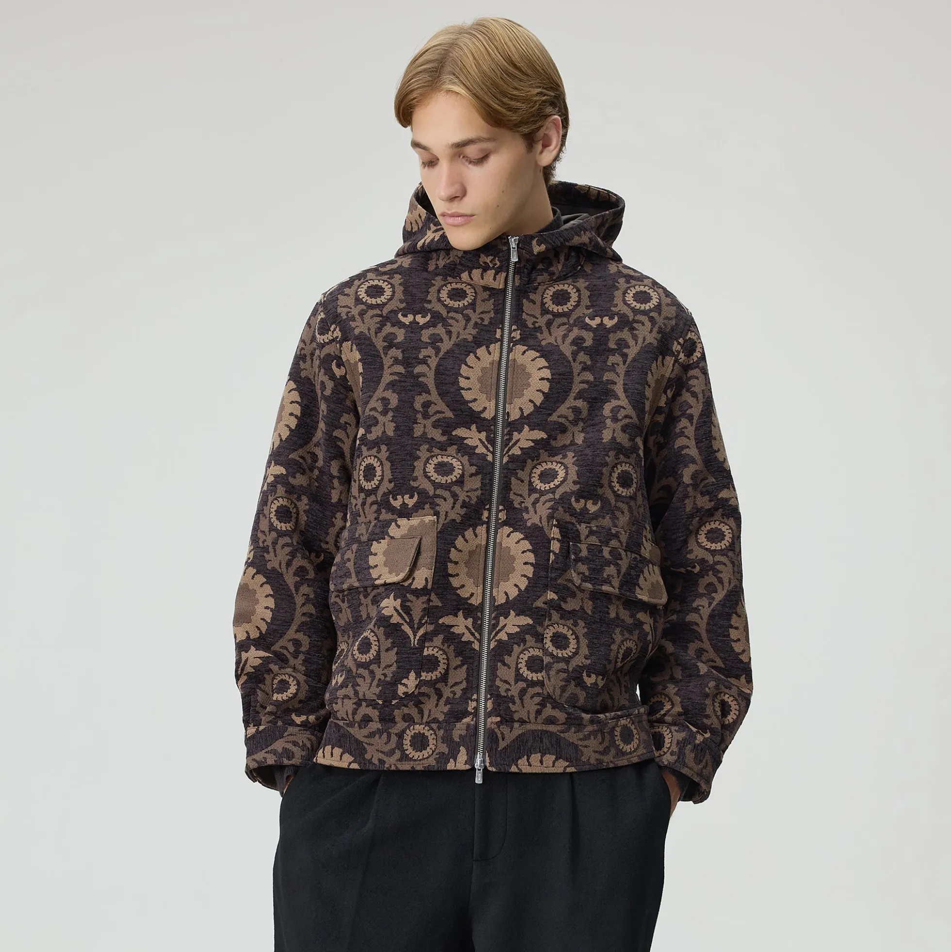 Kith Chenille Tapestry Selfridge Zip Up Hoodie