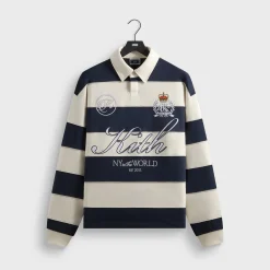 Kith Compact Fleece Striped Rugby