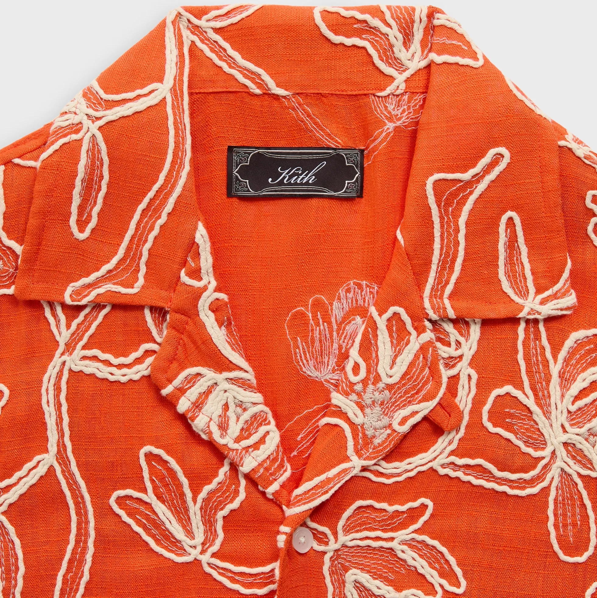 Kith Corded Floral Thompson Camp Collar Shirt