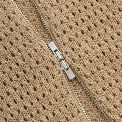 Kith Crochet Luke Zip Front Sweater