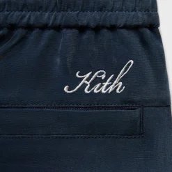 Kith Cupro Linen Cedar Short