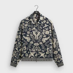 Kith Cupro Linen Connor Blouson Jacket