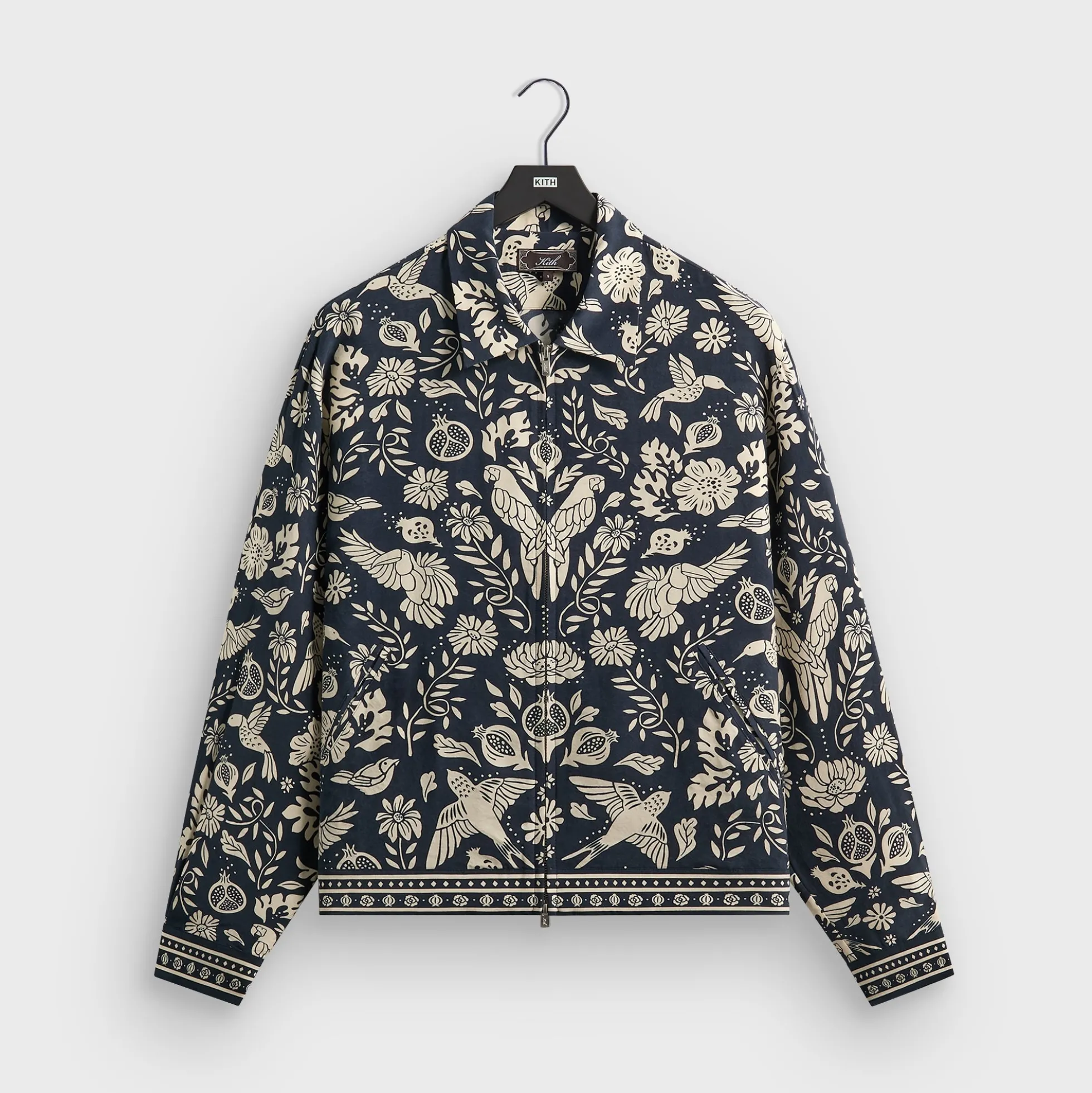 Kith Cupro Linen Connor Blouson Jacket
