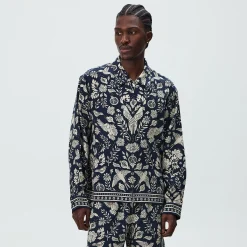 Kith Cupro Linen Connor Blouson Jacket