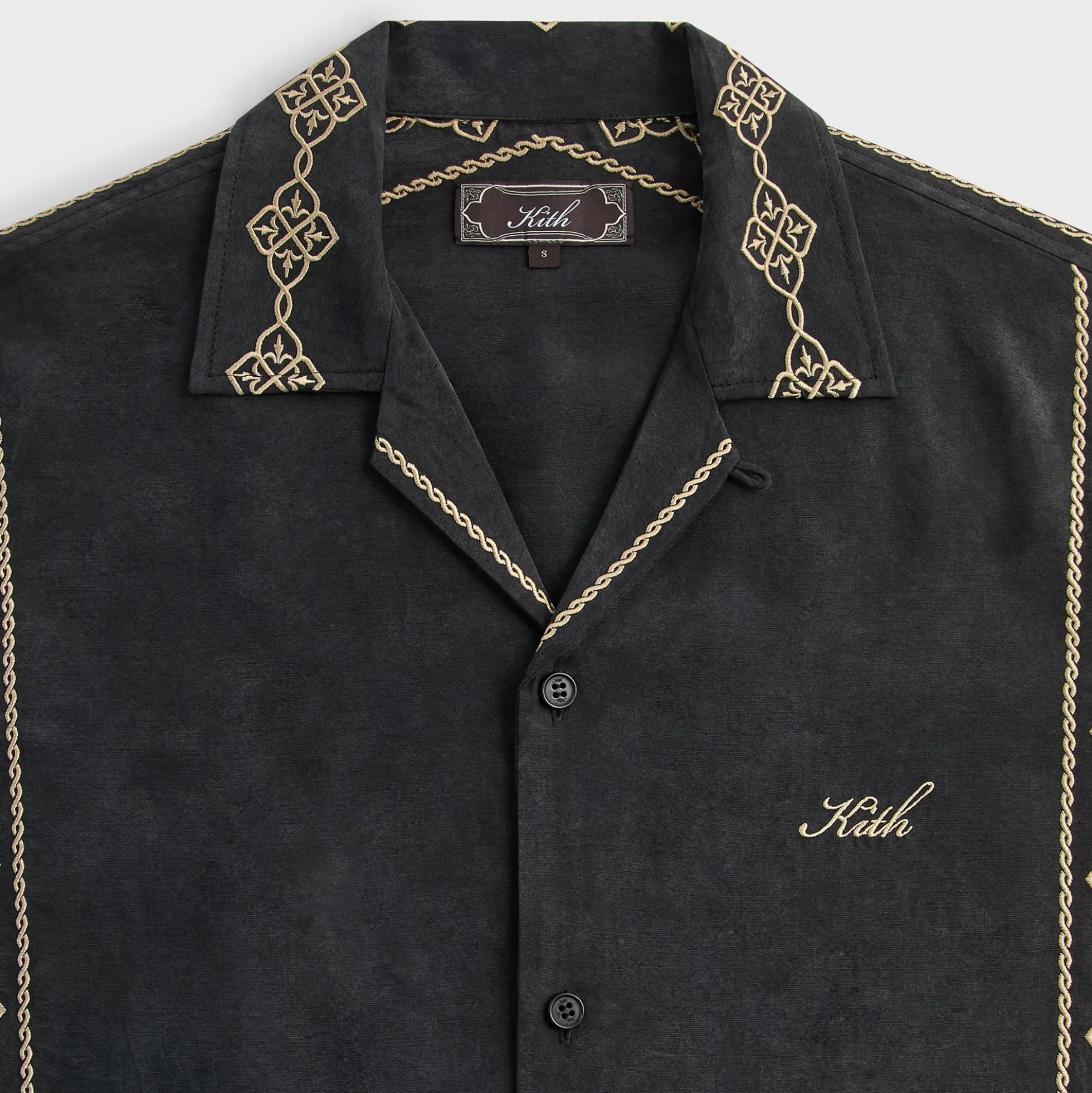 Kith Cupro Linen Thompson Camp Collar Shirt