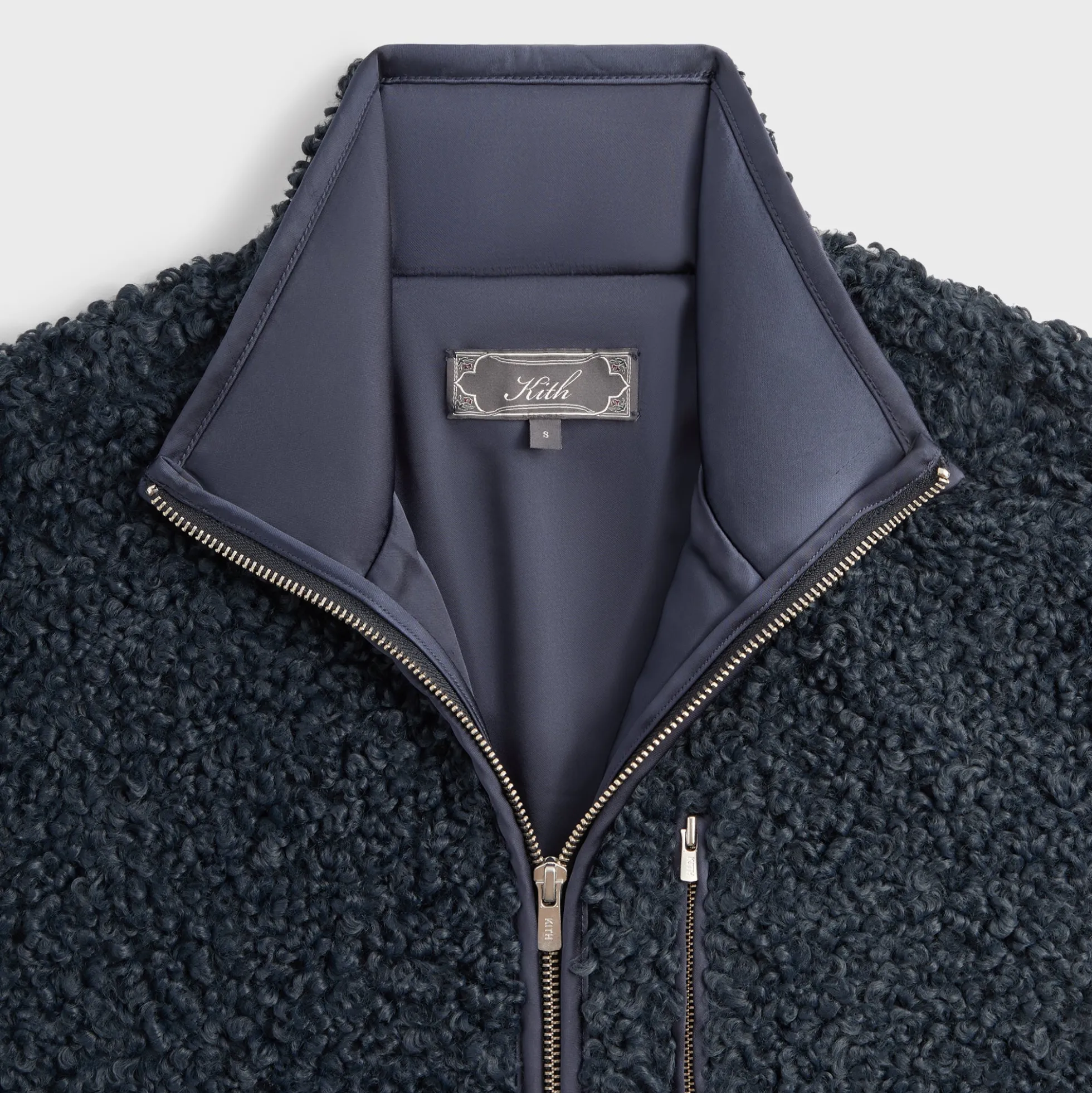 Kith Curly Sherpa Antony Full Zip