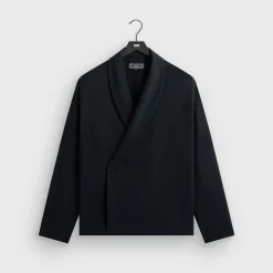 Kith Double Crepe Long Sleeve Thompson Crossover Shirt