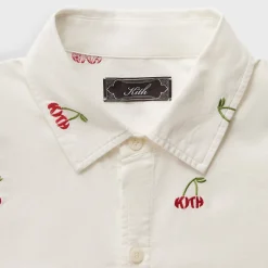 Kith Embroidered Cherry Oxford Cotton Harvey Shirt