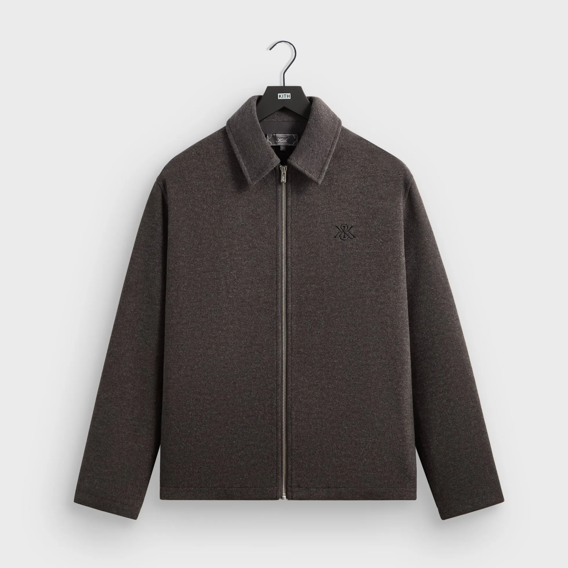 Kith Felted Jersey Lane Coaches Jacket