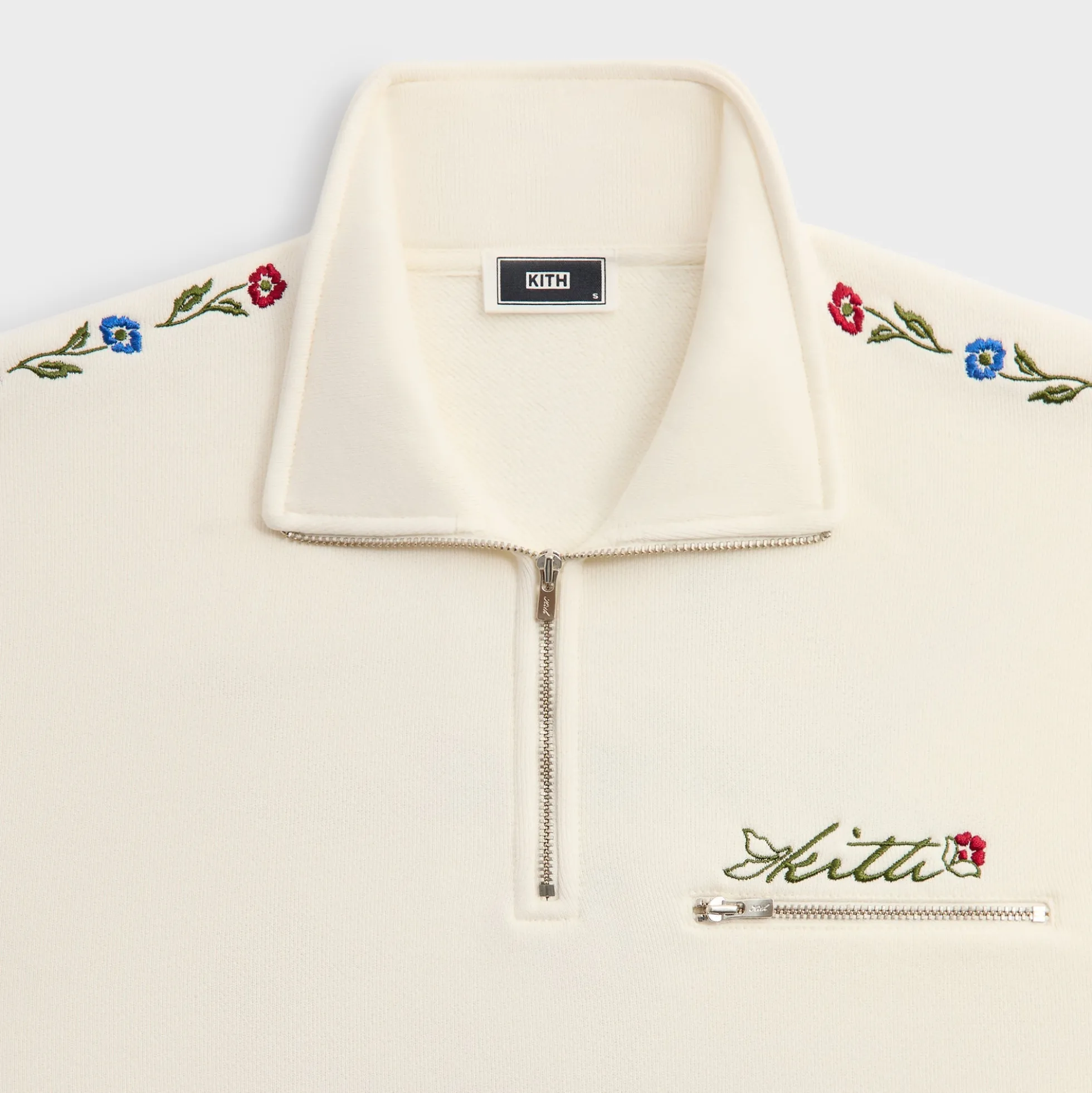Kith Floral Queensbridge Quarter Zip