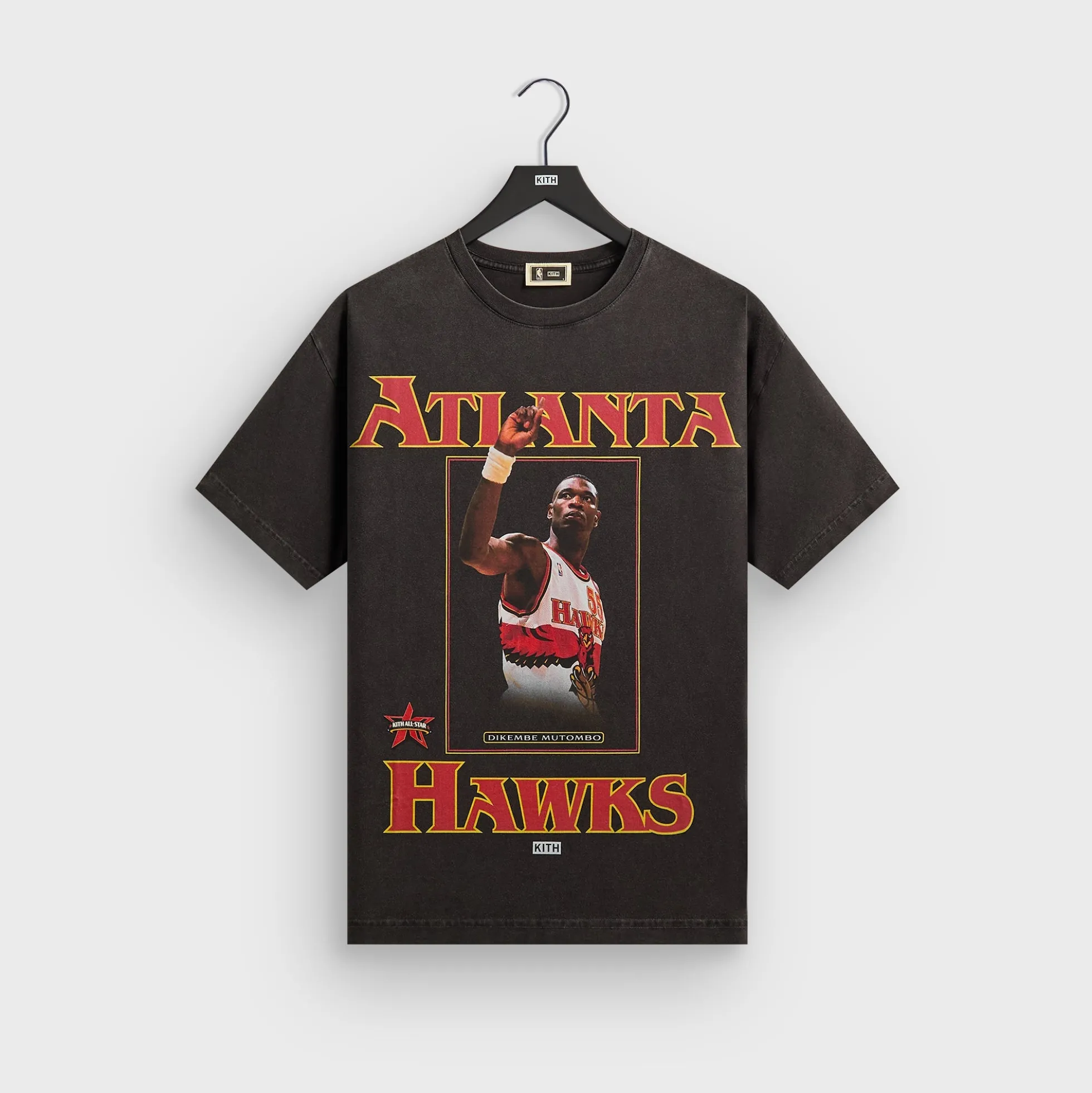 Kith for NBA All-Star Atlanta Hawks Dikembe Mutombo Vintage Tee