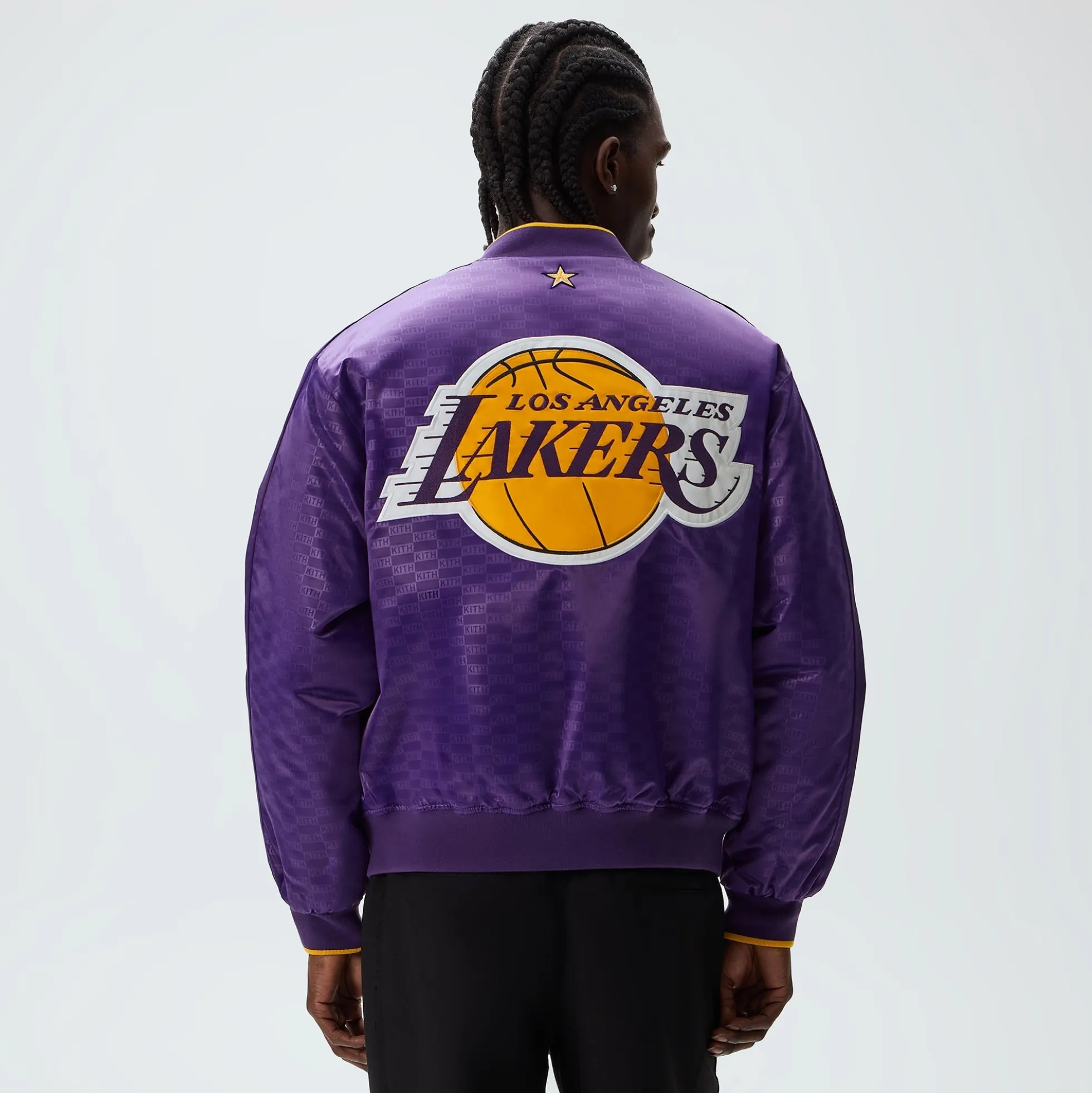 Kith for NBA All-Star Los Angeles Lakers Bomber Jacket