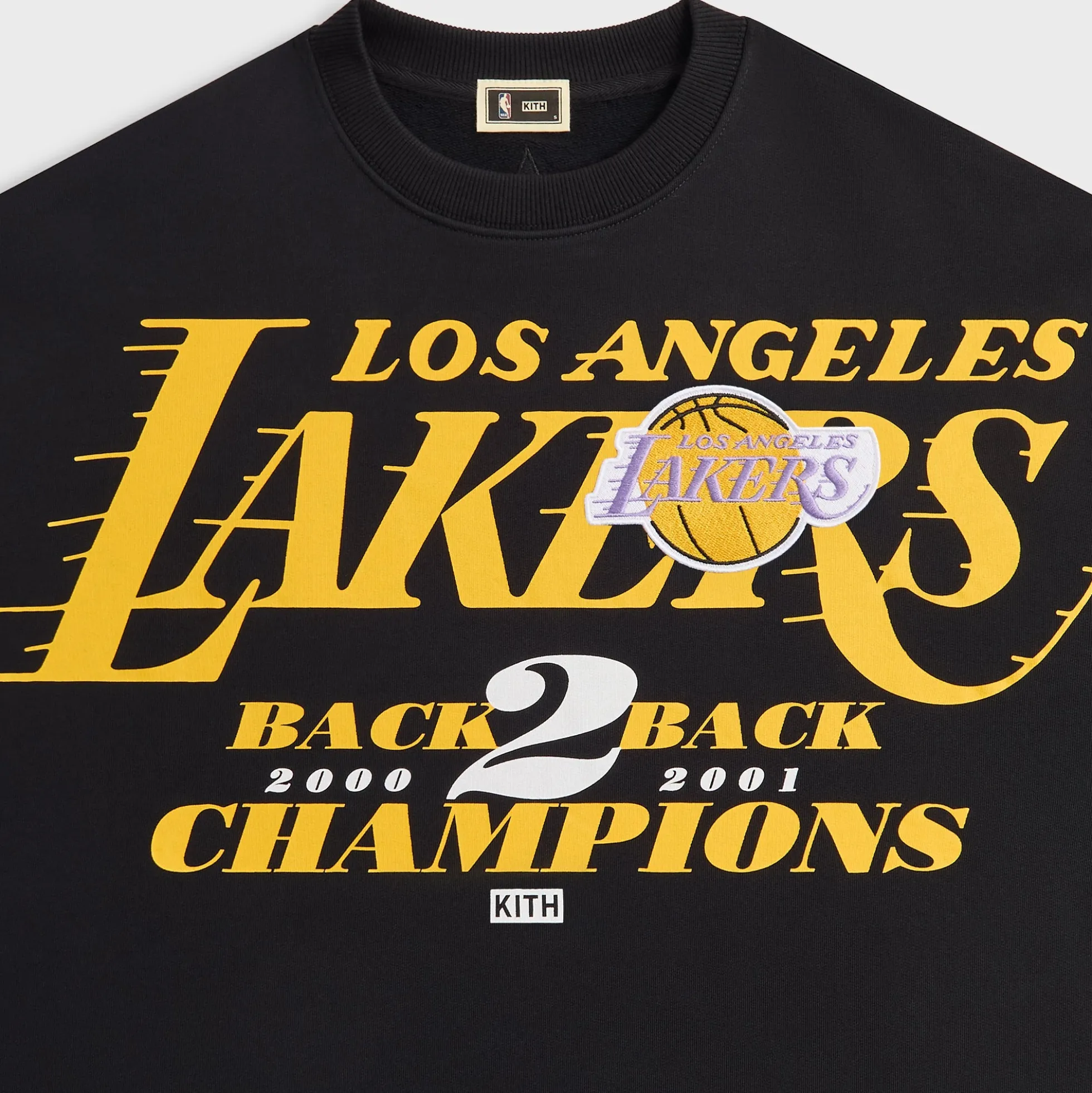 Kith for NBA All-Star Los Angeles Lakers Nelson Crewneck