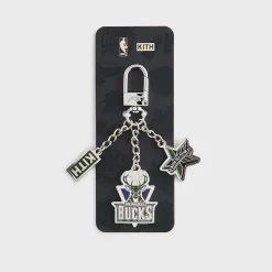Kith for NBA All-Star Milwaukee Bucks Keychain