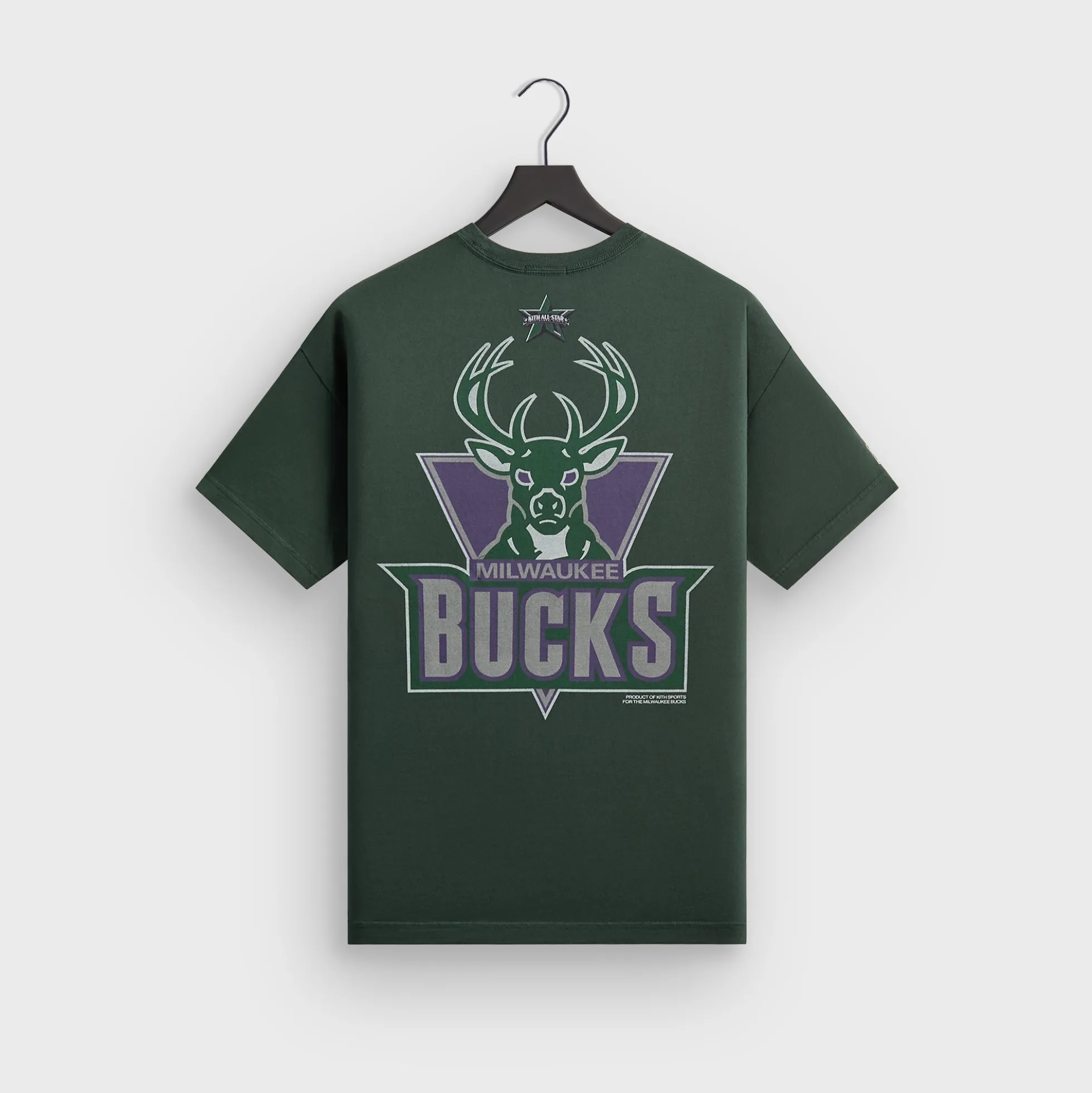 Kith for NBA All-Star Milwaukee Bucks Vintage Tee