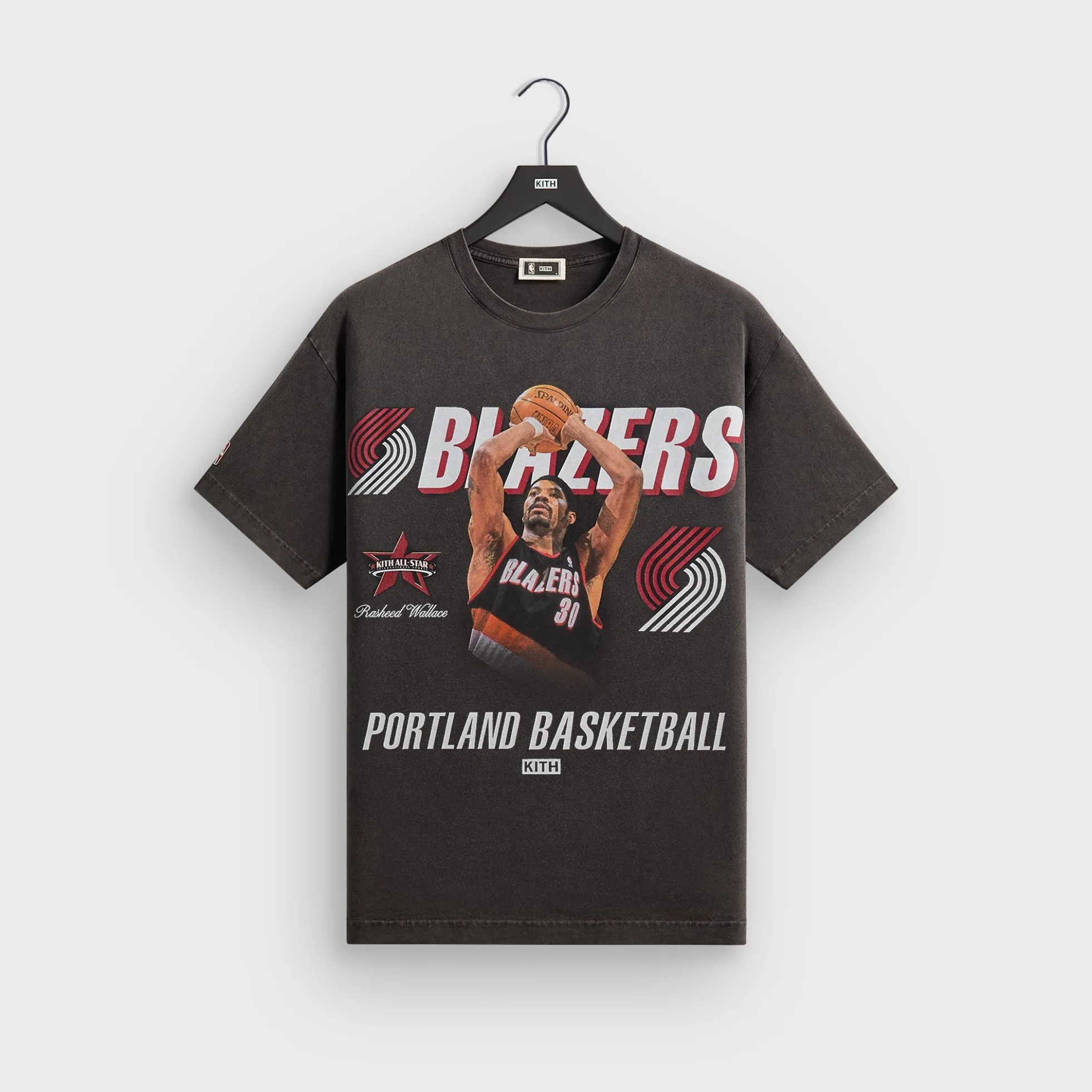 Kith for NBA All-Star Portland Trail Blazers Rasheed Wallace Tee