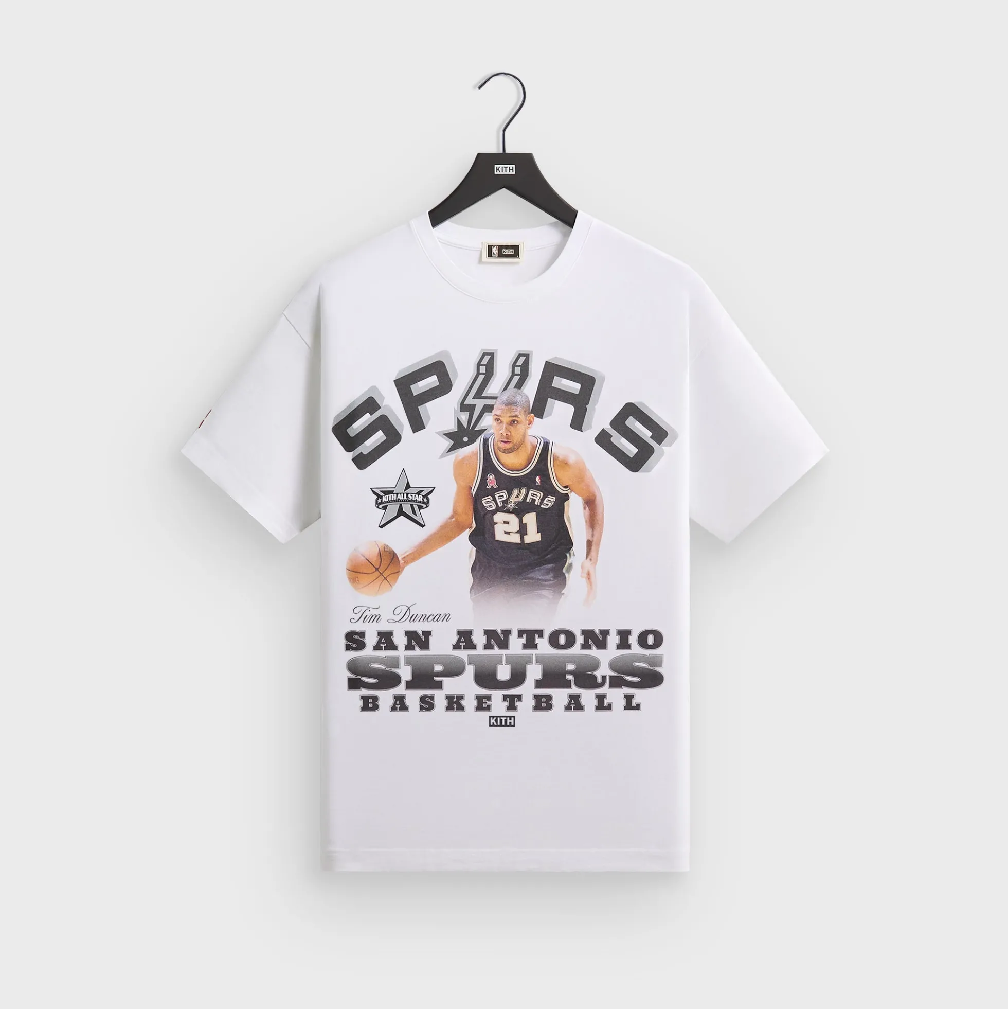 Kith for NBA All-Star San Antonio Spurs Tim Duncan Vintage Tee