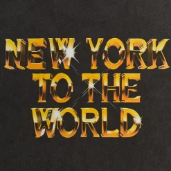 Kith for the New York Knicks Gold Vintage Jones Tee