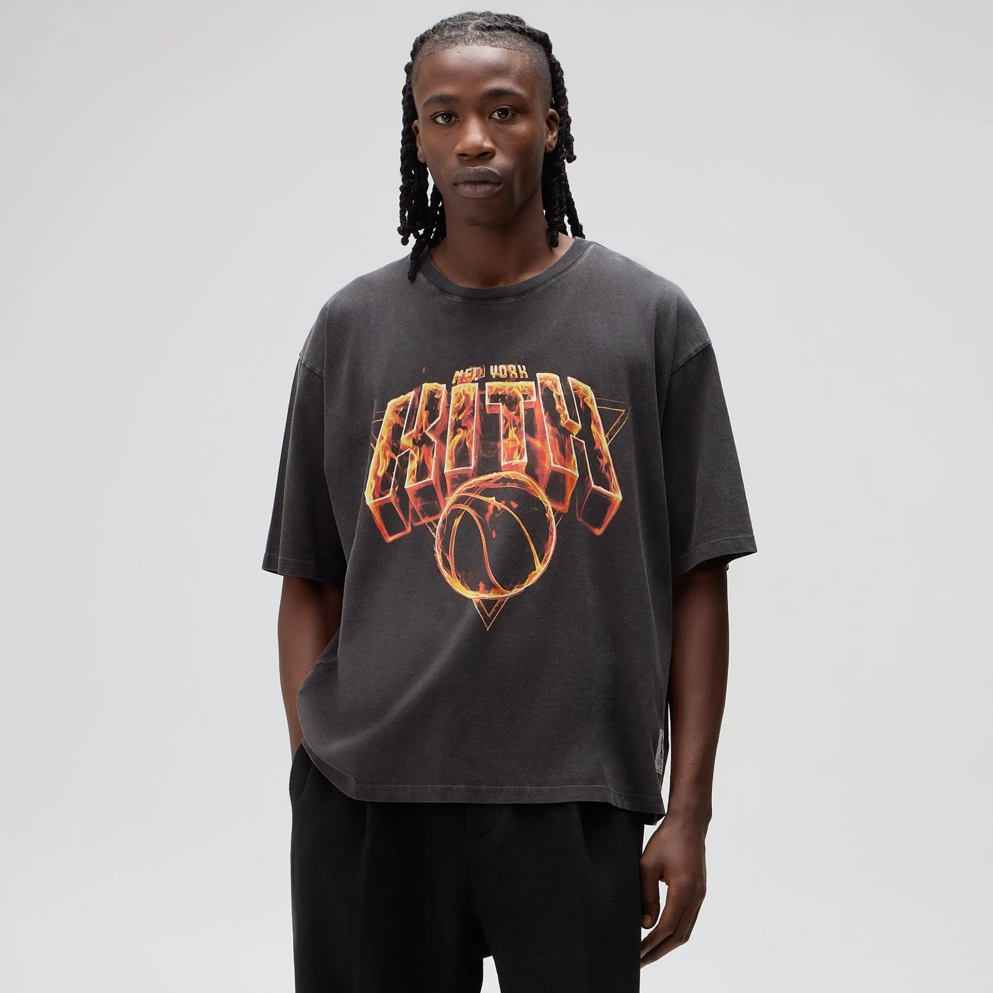 Kith for the New York Knicks Fire Vintage Jones Tee