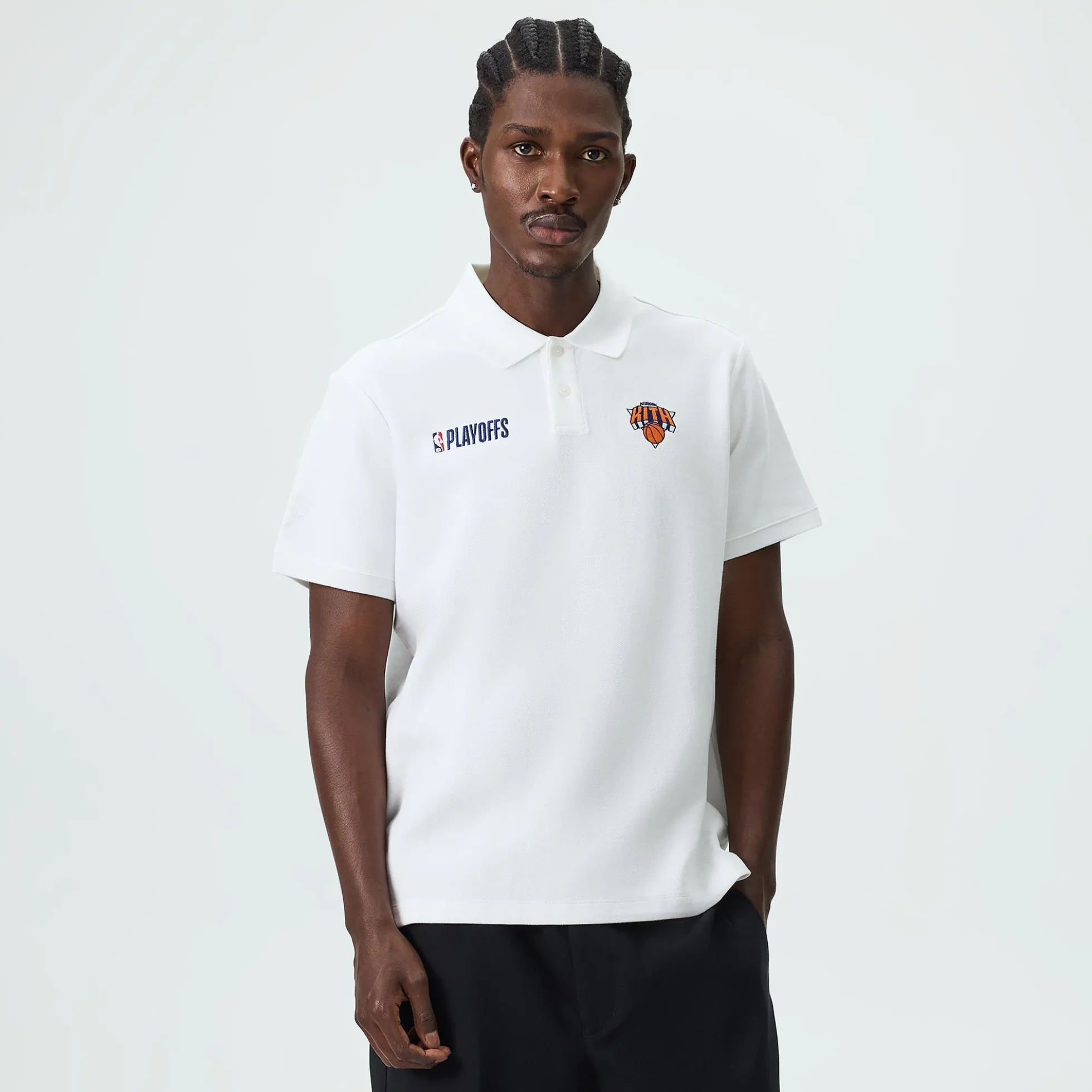 Kith for the New York Knicks Playoffs Ainslie Pique Polo