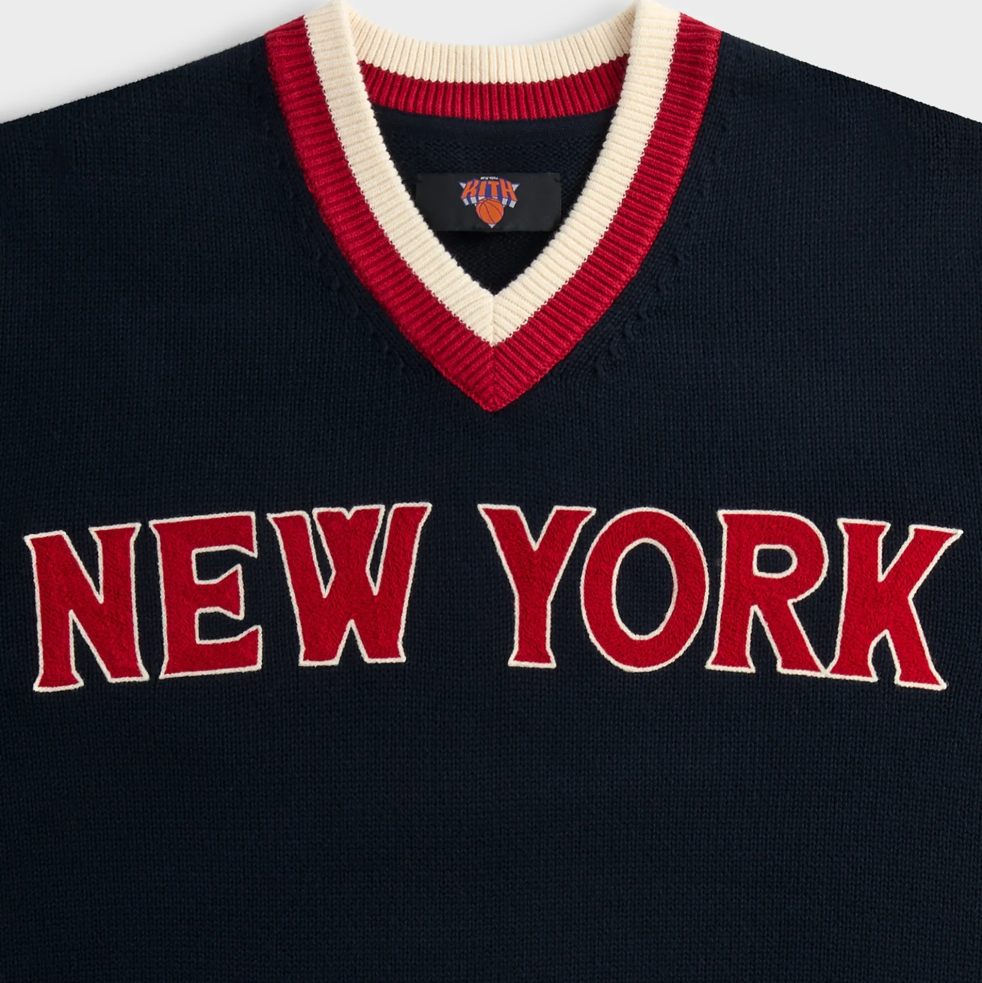 Kith for the New York Knicks Classic Beau Knit Sweater