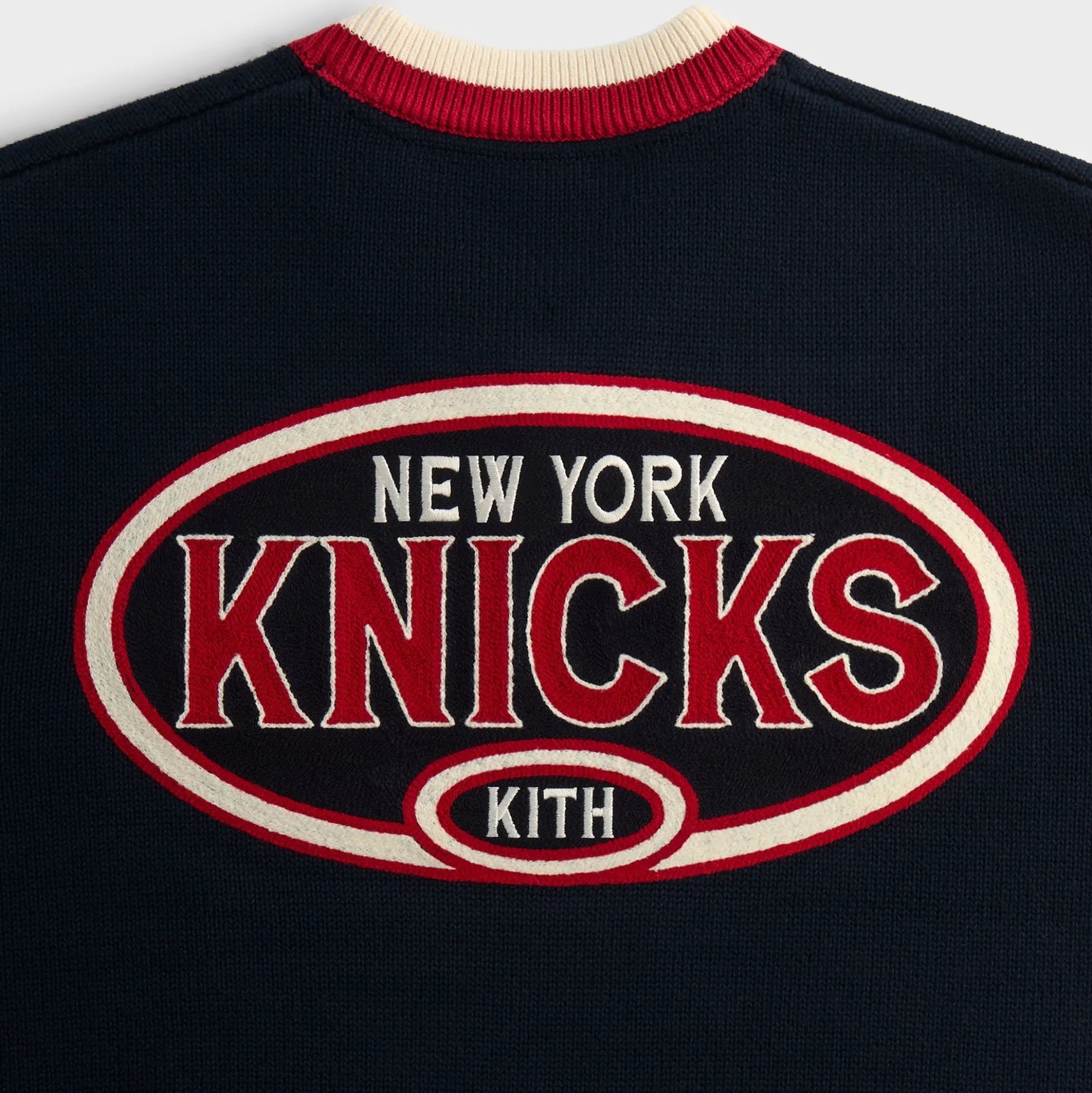 Kith for the New York Knicks Classic Beau Knit Sweater